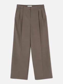 Pleated Tailored Pants|Primark New