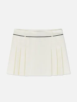 Pleated Tennis Mini Skirt|Primark New