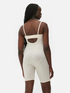 Plunging Cup Longline Shapewear Bodysuit|Primark Online