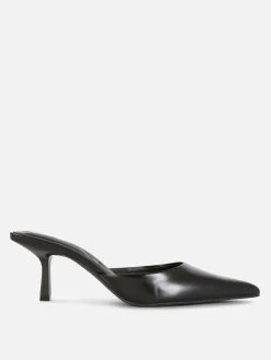 Pointed Mule Kitten Heels|Primark