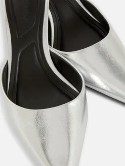 Pointed Toe Heeled Mules|Primark Clearance