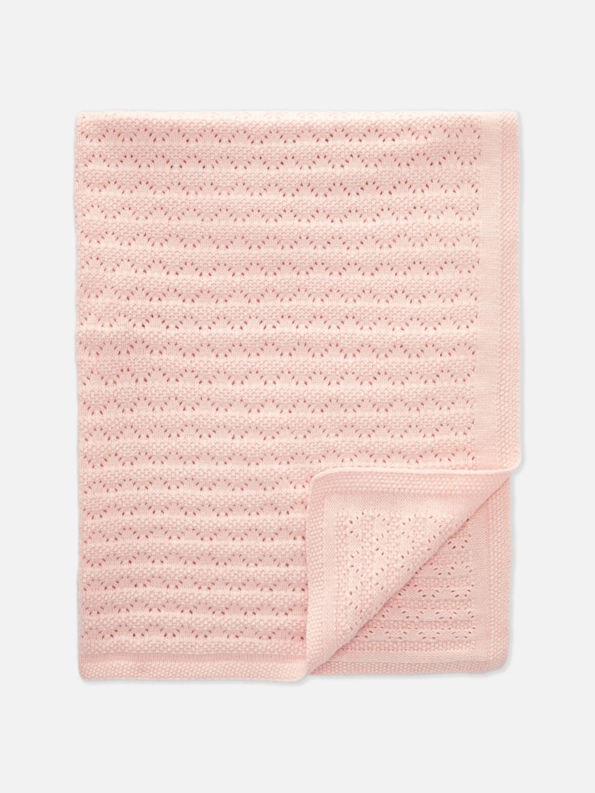 Pointelle Knit Blanket|Primark Discount