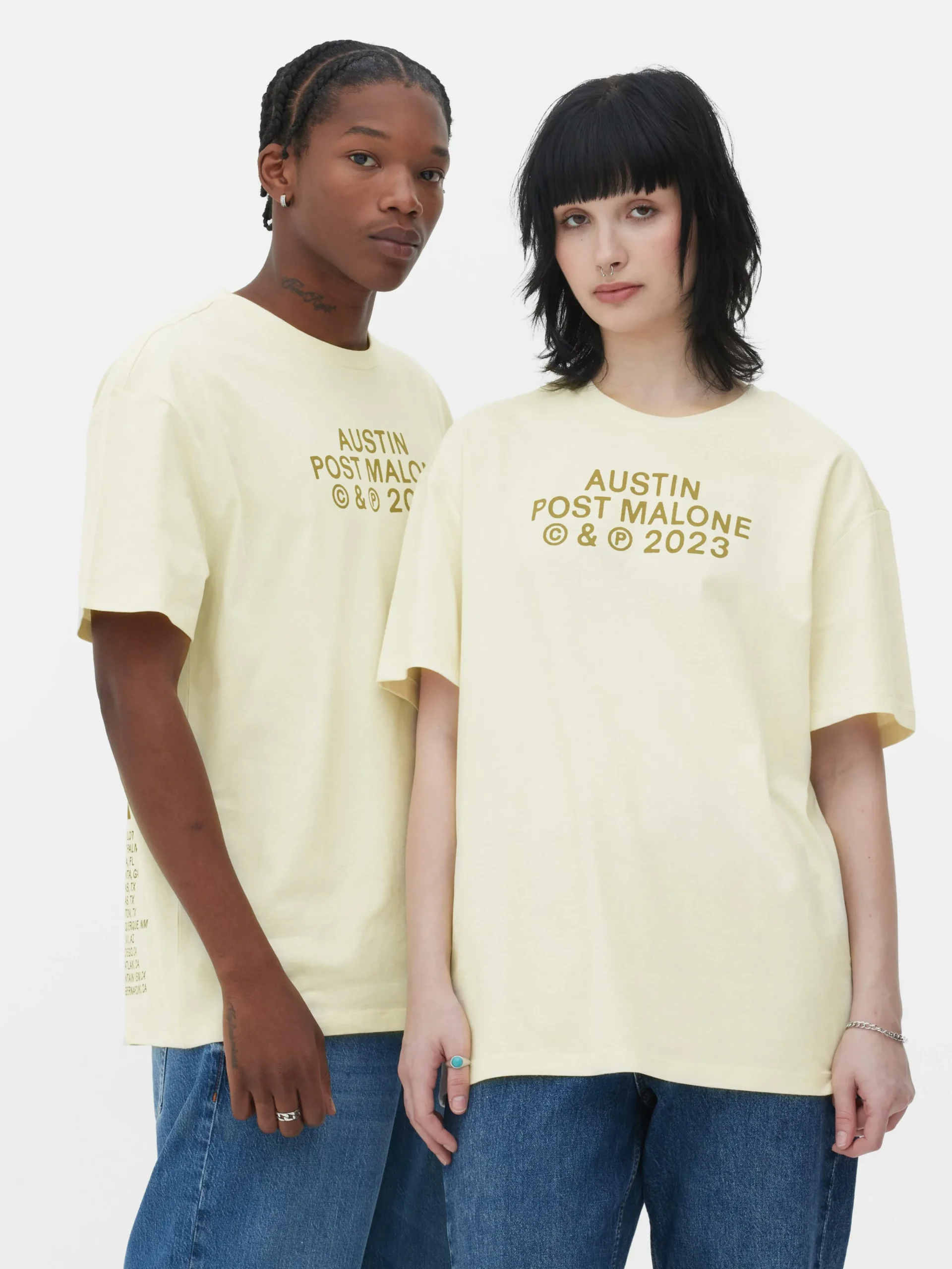 Post Malone Austin 2023 Tour T-Shirt|Primark Outlet