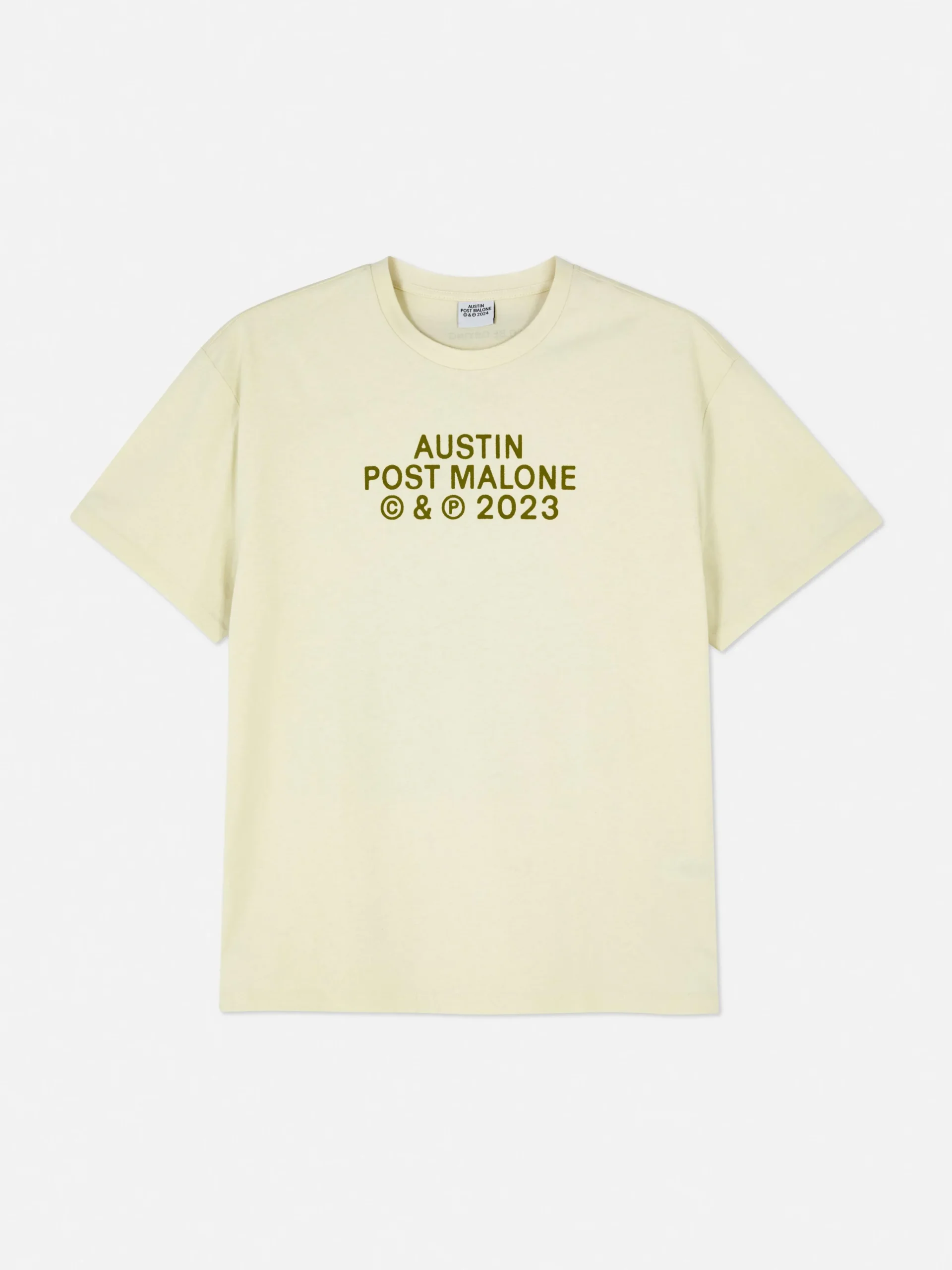 Post Malone Austin 2023 Tour T-Shirt|Primark Outlet