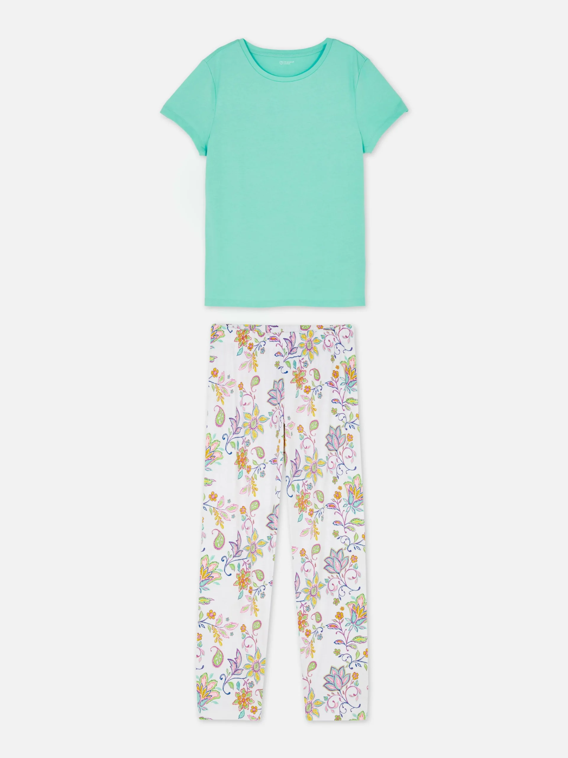 Printed Short Sleeve Pajamas|Primark Best