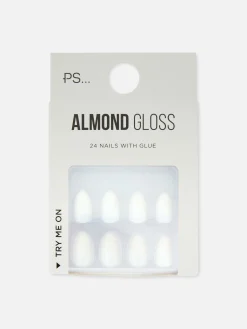 PS Almond Gloss Faux Nails|Primark Best