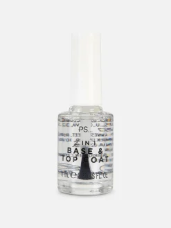 PS 2-in-1 Base And Top Coat Nail Polish|Primark Clearance