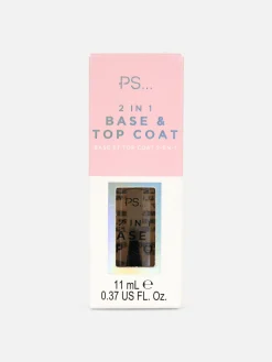 PS 2-in-1 Base And Top Coat Nail Polish|Primark Clearance