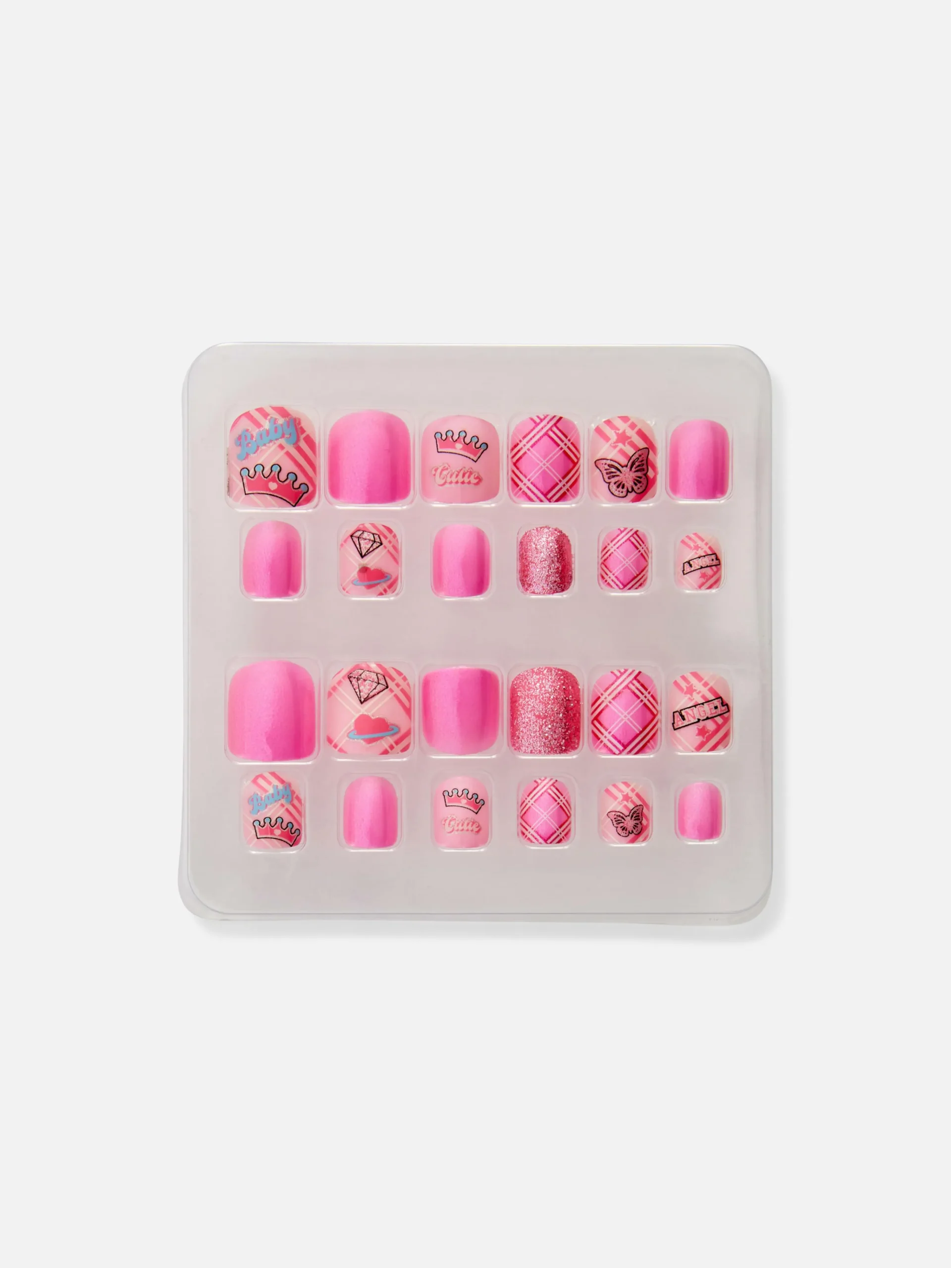 PS Mini Patterned Press On Nails|Primark Best