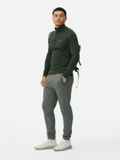 Quarter-Zip Long Sleeve Gym Top|Primark Outlet