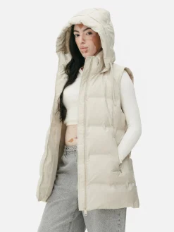 Quilted Hooded Vest|Primark Best