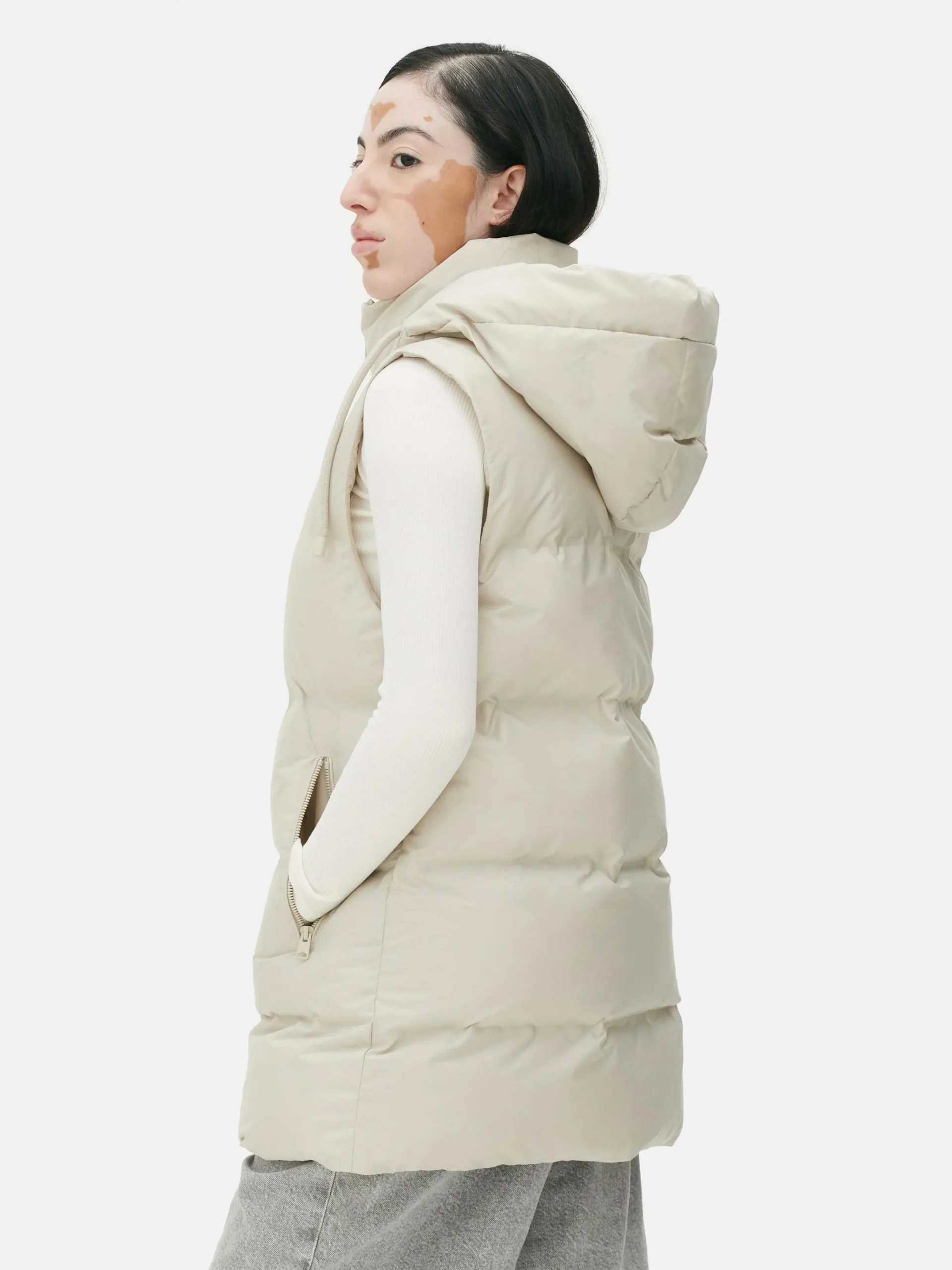 Quilted Hooded Vest|Primark Best
