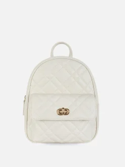Quilted Mini Backpack|Primark Clearance