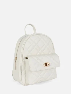 Quilted Mini Backpack|Primark Clearance