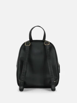 Quilted Mini Backpack|Primark