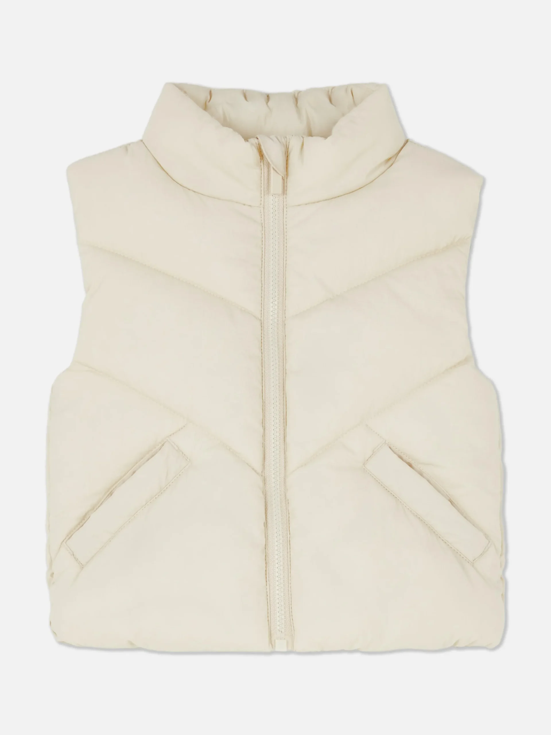 Quilted Zip Vest|Primark Sale