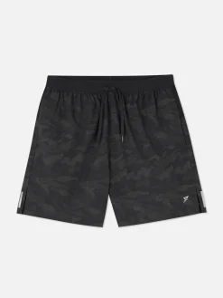 Reflective Print Gym Shorts|Primark Sale