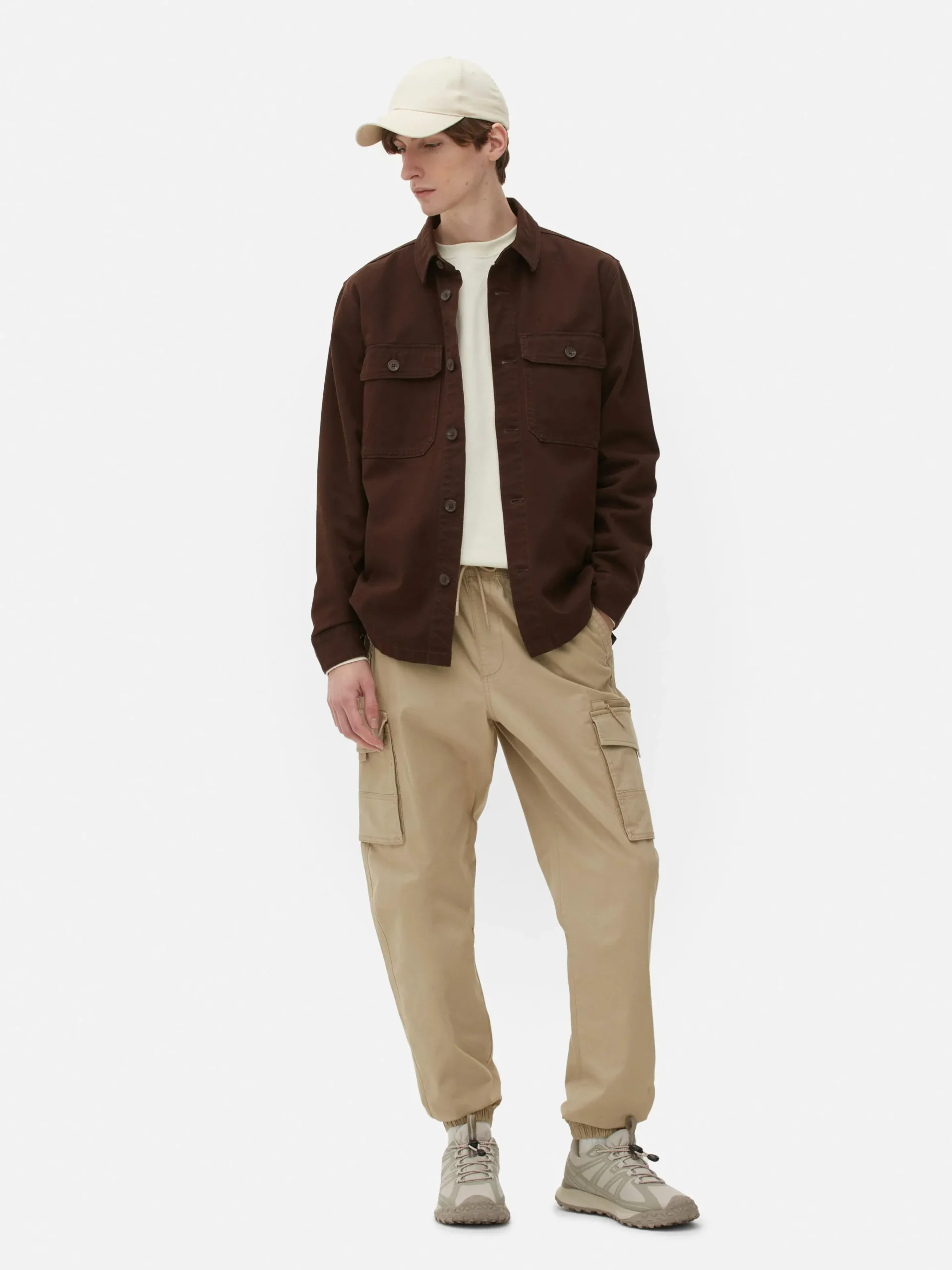 Relaxed Cuff Cargo Pants|Primark