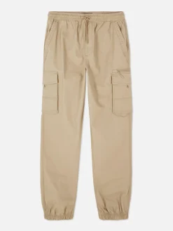 Relaxed Cuff Cargo Pants|Primark