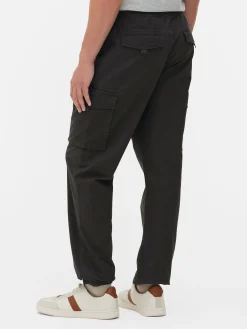 Relaxed Cuff Cargo Pants|Primark