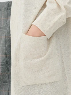 Relaxed Edge-to-Edge Maxi Cardigan|Primark Outlet