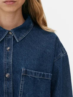 Relaxed Fit Denim Shirt|Primark Outlet