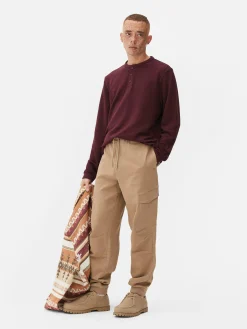 Relaxed Fit Stretch Cargo Joggers|Primark New