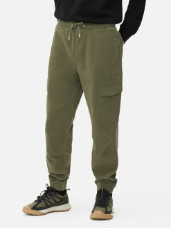 Relaxed Fit Stretch Cargo Joggers|Primark Hot