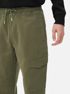 Relaxed Fit Stretch Cargo Joggers|Primark Hot