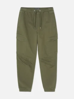 Relaxed Fit Stretch Cargo Joggers|Primark Hot