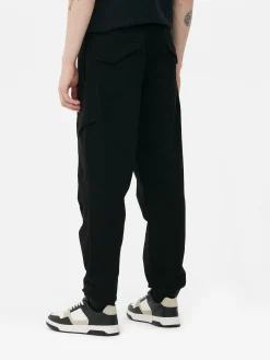 Relaxed Fit Stretch Cargo Joggers|Primark Outlet