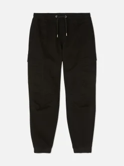 Relaxed Fit Stretch Cargo Joggers|Primark Outlet