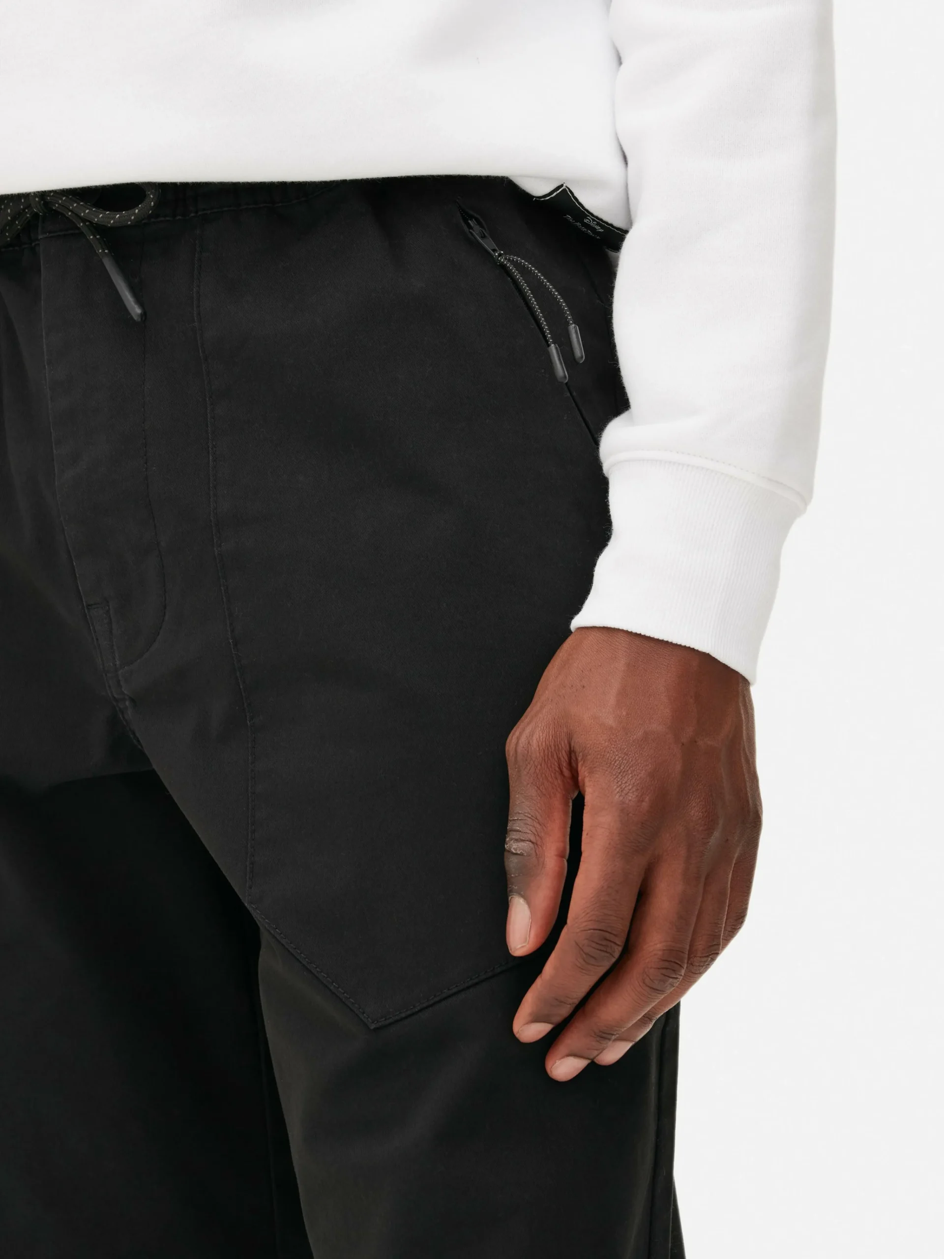 Relaxed Fit Stretch Joggers|Primark New