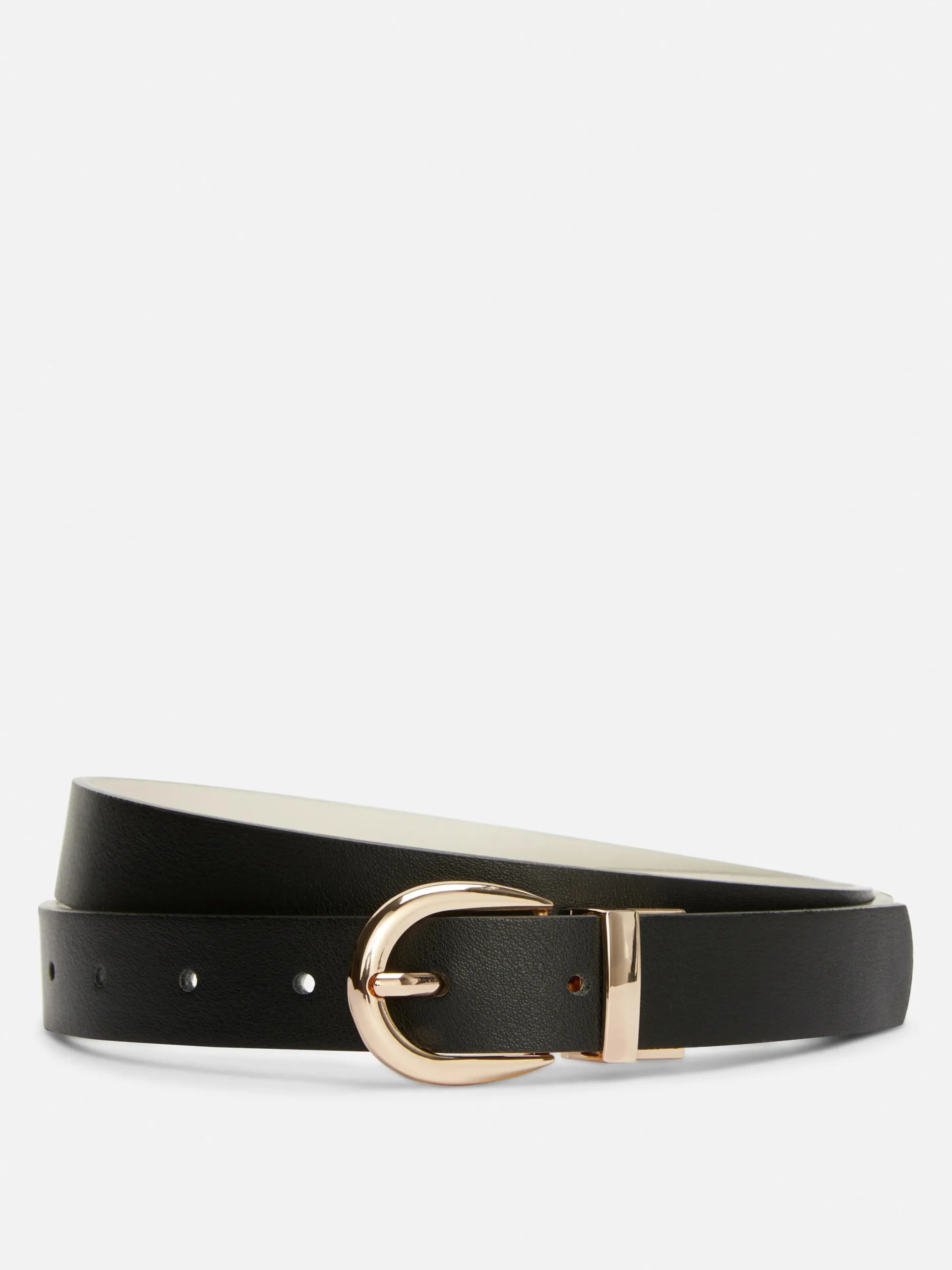 Reversible Curved-Buckle Belt|Primark Online
