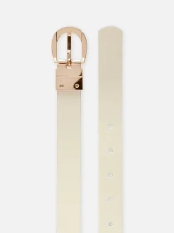 Reversible Curved-Buckle Belt|Primark Online