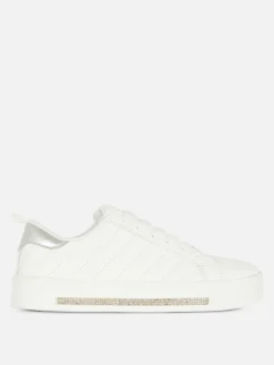 Rhinestone Detail Low Tops|Primark Online