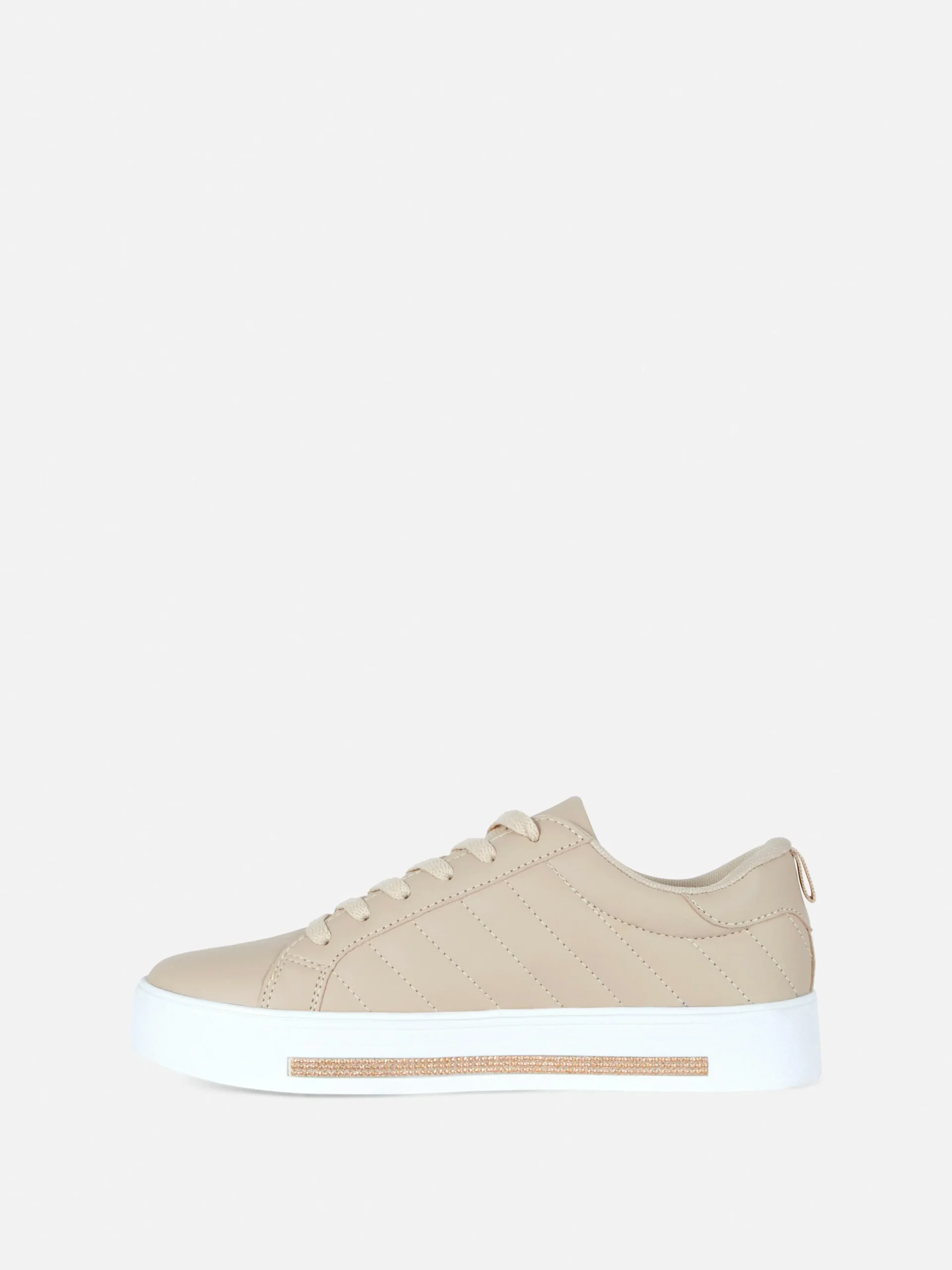 Rhinestone Detail Low Tops|Primark Hot