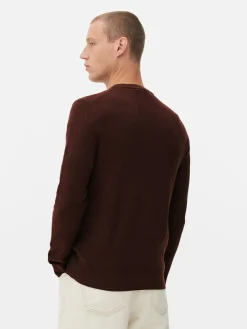Ribbed Crew Neck Sweater|Primark Online