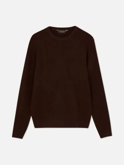 Ribbed Crew Neck Sweater|Primark Online
