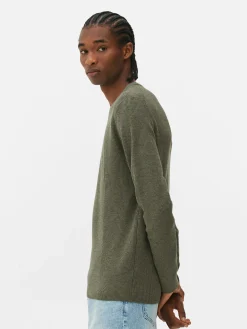 Ribbed Crew Neck Sweater|Primark