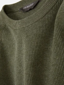 Ribbed Crew Neck Sweater|Primark