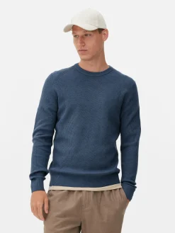 Ribbed Crew Neck Sweater|Primark Online
