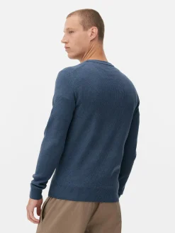 Ribbed Crew Neck Sweater|Primark Online