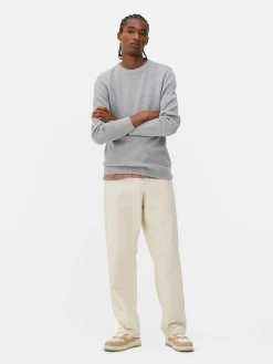 Ribbed Crew Neck Sweater|Primark Discount