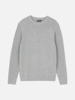 Ribbed Crew Neck Sweater|Primark Discount