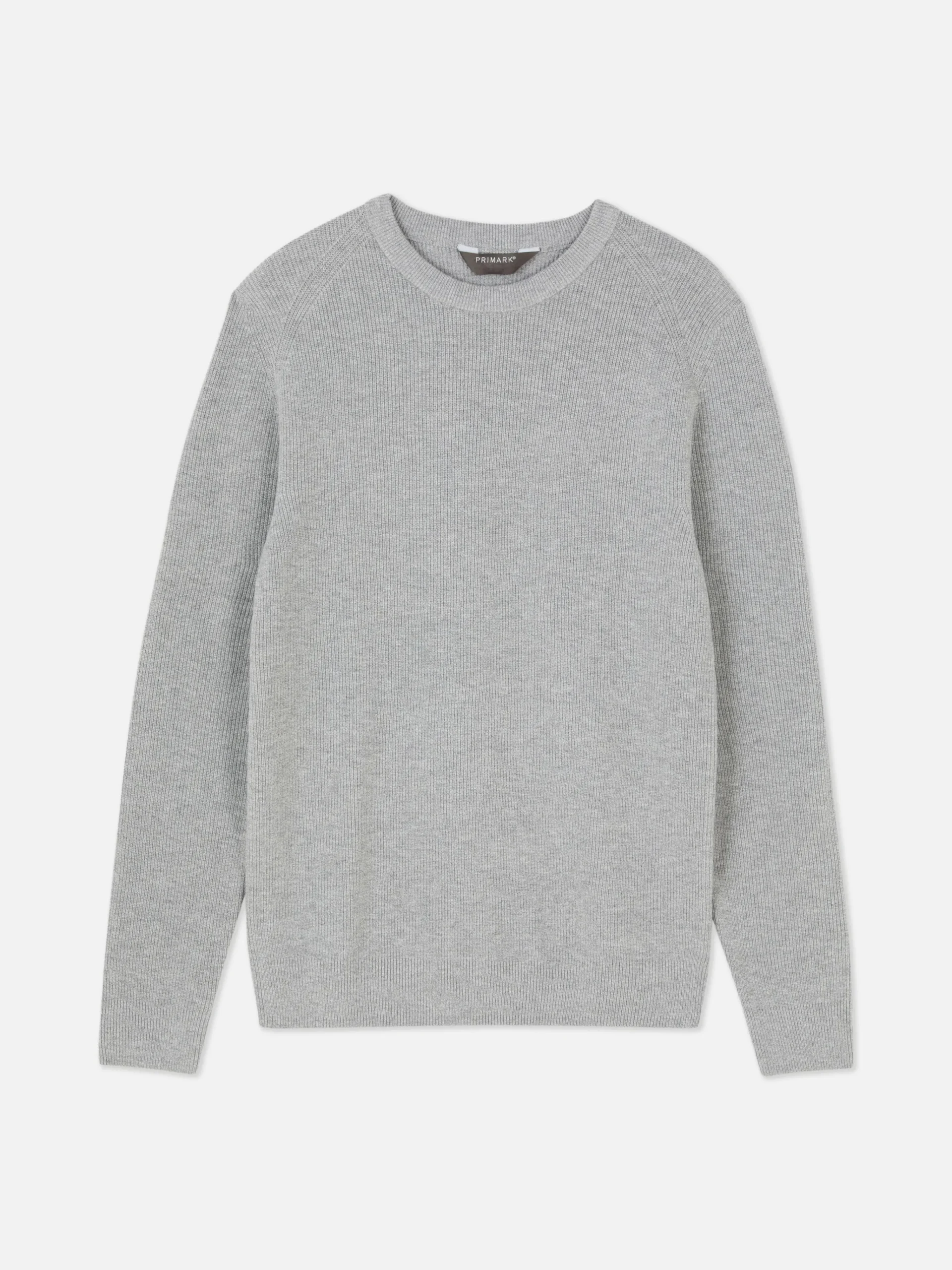 Ribbed Crew Neck Sweater|Primark Discount
