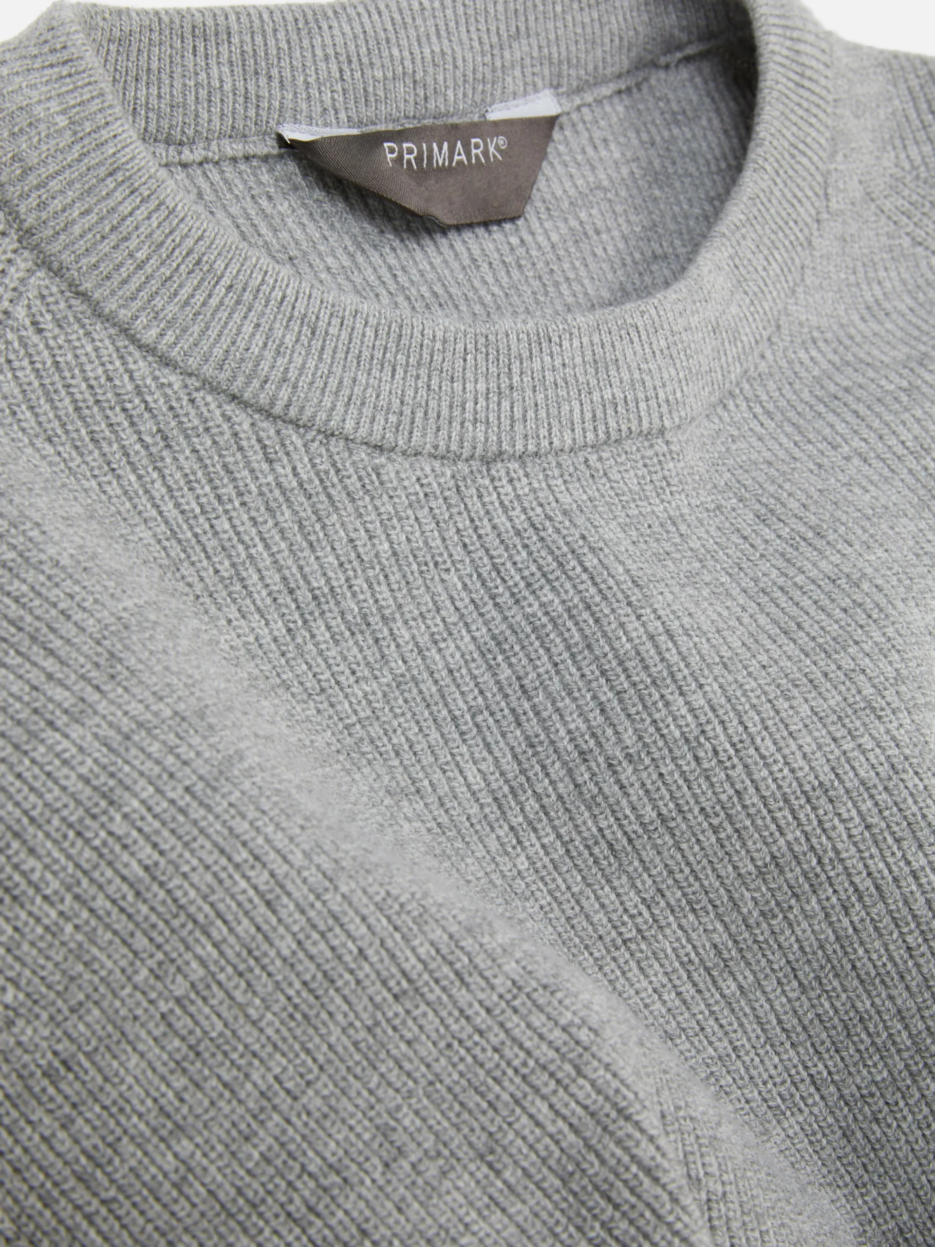 Ribbed Crew Neck Sweater|Primark Discount