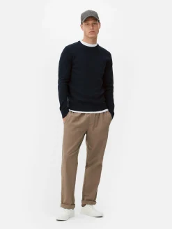 Ribbed Crew Neck Sweater|Primark New