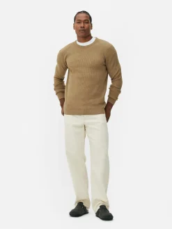 Ribbed Crew Neck Sweater|Primark Sale