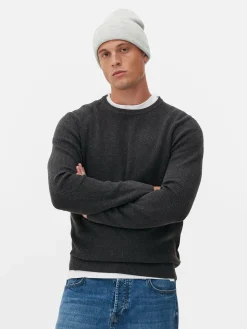 Ribbed Crew Neck Sweater|Primark Outlet